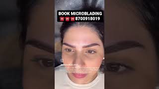 ALL TYPES OF PERMANENT BROWS  PERMANENT MAKEUP BY SHRREYA STUDIO amp ACADEMY 🥰💕 [upl. by Namhar464]