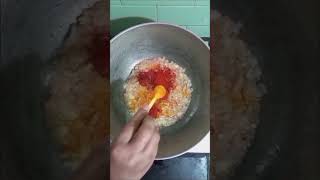 ONION EGG BHURJI RECIPE FOR SIDE DISH  YOUTUBE SHORTS [upl. by Roseline545]