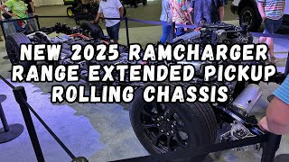 New 2025 Ram 1500 Ramcharger Rolling Chassis Walkaround  Ram Range Extended Electric Truck [upl. by Nicolis]