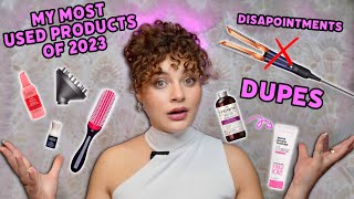 MY BEST AND WORST CURLY HAIR PRODUCTS OF 2023 [upl. by Warenne]