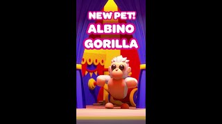 new premium pet Albino Gorilla is coming to Adopt Me this Thursday with the Gorilla Fairground updat [upl. by Fariss]