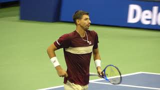 Alexei Popyrin upsets the GOAT Novak Djokovic at US Open [upl. by Ahsaten]