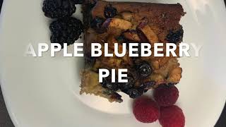 Apple Blueberry Pie [upl. by Emee]