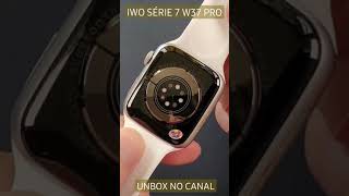 😱 CLONE APPLE WATCH SÉRIE 7  SmartWatch IWO Série 7 W37 PRO MUITO TOP 🔝 44mm com 02 Botões shorts [upl. by Selym]