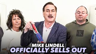 Mike Lindell Holds Bizarre Press Conference To Announce Hes Selling Paintings And Socks [upl. by Aurore852]