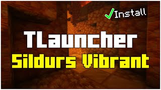 How To Install Sildurs Vibrant Shaders in Minecraft TLauncher 1201 [upl. by Preston669]