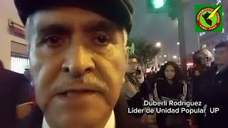 Entrevista al líder de Unidad Popular Dr Duberlí Rodríguez sobre el régimen autoritario en el Perú [upl. by Brianna]