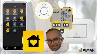 VIMAR IOT 03981 Attuatore relè per Comando lampada Bluetooth e Zigbee per App Vimar Vier Wireless [upl. by Tymothy]