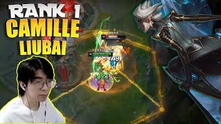 LiuBai Fiora vs Jax  Rank 1 Camille LiuBai Stream [upl. by Eelynnhoj328]