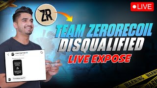 EXPOSING TEAM ZERO RECOIL LIVE TTEZR aaj sabka the end krunga [upl. by Emiaj134]