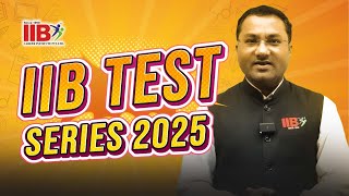 Test Series Announcement 2025 by Team IIB [upl. by Arikaahs]