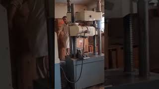 Steel test for bend torsion elongation and compression [upl. by Dicky949]