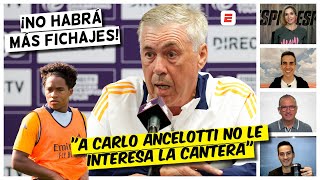 REAL MADRID tiene la PLANTILLA CERRADA ANCELOTTI lo confirmó Están LLENOS de talento  Exclusivos [upl. by Cthrine191]