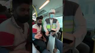 How to check bus ticketCard in 🇦🇪 UAEAbu DhabiDubaiSharjah Bus card checking UaeDailylifeNRI [upl. by Eerized]