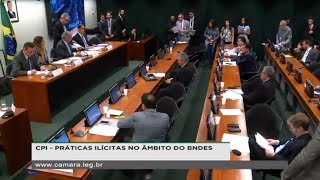 CPI  Práticas ilícitas no âmbito do BNDES  Definição roteiro dos trabalhos  02042019  1501 [upl. by Nnyladnarb]