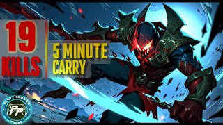 19 Kills as Pyke Support Insane Solo Carry in 5 Minutes  League of Legends [upl. by Tillie681]