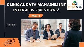 Clinical Data Management Interview Questions Part 1 clinicaldatamanagement interviewquestion cdm [upl. by Ginnie758]