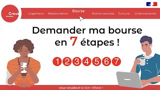 Ma demande de bourse en 7 étapes [upl. by Tessy]