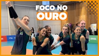 Vôlei feminino refuta pressão e foca no ouro em Paris [upl. by Meli]