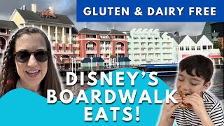 Ultimate Guide to BoardWalk Resort Dining at Disney World Gluten Free amp Dairy Free [upl. by Gomer931]