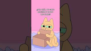 ¿Por qué a tu gato le gustan tanto las cajas 📦🐱 gatos gato gatitos felinos michi michis [upl. by Noraed]