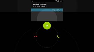 Android 444 incoming call in Rasalas ringtone [upl. by Oigufer]