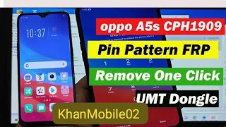 OPPO A5s CPH1909 Pin Pattern unlock FRP Remove UMT Tool 2024 [upl. by Guildroy]