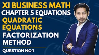 31 How to Solve Quadratic Equations using Factorization Method  Factorizing Method [upl. by Chiou]