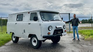 ONVERWOESTBARE RUSSISCHE LEGENDE UAZ 452 BUKHANKA REVIEW amp TEST OeAZ BUCHANKA [upl. by Yrrehs]