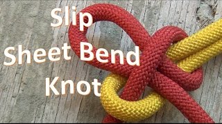 How to Tie the Slip Sheet Bend [upl. by Beaudoin351]