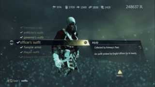 Assassins Creed 4 Black Flag quotTutorialquot How to Unlock The Officers Outfit [upl. by Middleton]