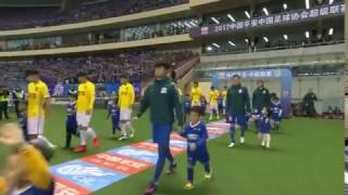 CHINESE SUPER LEAGUE HIGHLIGHTS 🇨🇳  Shanghai Shenhua 40 Jiangsu Suning [upl. by Ahsercel75]