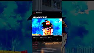 WHIS VS VEGETA EGO shorts ytshorts trending viral anime [upl. by Aihsena]