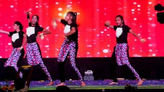 Hiphop songMoksh 2018194th Annual Day  Edify School Tirupathi [upl. by Aitselec]