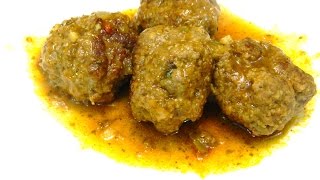 Albondigas Criollas or Puerto Rican style Meatballs [upl. by Sou]