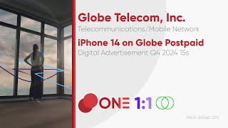 iPhone 14 on Globe GPlan Digital Ad Q4 2024 15s Philippines 11ST [upl. by Tiffy]