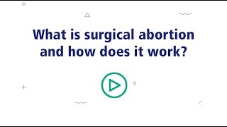 How does surgical abortion work [upl. by Lessard]