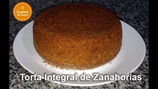 Torta de Zanahorias Casera con Harina Integral [upl. by Ainaj]