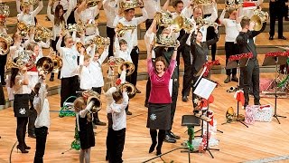 Christmas concert quotHo Ho Hornquot at the Berlin Philharmonie [upl. by Llenel]