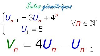 Suites géométrique 2BacSPC [upl. by Yelrak]