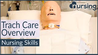 Tracheostomy Trach Care Overview Nursing Skills [upl. by Harim]