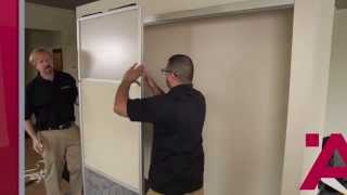 Aluflex Sliding Door Installation Guide 3 of 7 Door Installation [upl. by Annaek696]