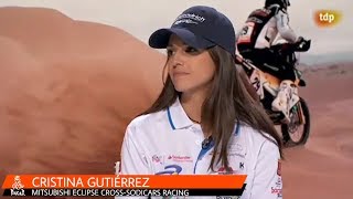 Cristina Gutiérrez Programa post Dakar 2019 Teledeporte [upl. by Ybocaj]