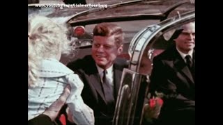 June 25 1963  President John F Kennedy leaving his residence in Bonn for the trip to Hanau [upl. by Inotna]