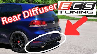 Watch This Before You Buy  Full Review  ECS Rear Diffuser [upl. by Adnolehs]