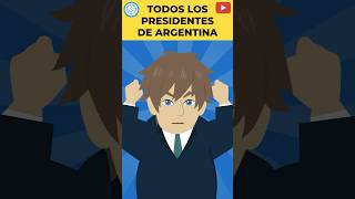 PRESIDENTES DE ARGENTINA shorts EstoEsLoQueSomos [upl. by Lukey]