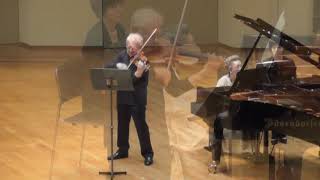 Kusatsu Academy Gawriloff amp Toyama Mozart Violin Sonata K296 [upl. by Aihtnyc]