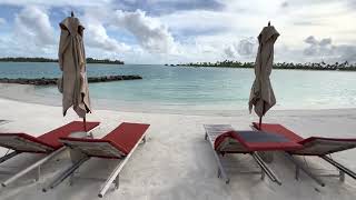 Patina Maldives Fari Islands  Fari Marina Village  full hotel video tour [upl. by Nosidda]