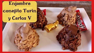 Enjambres de chocolate CONEJITO TURIN Y CARLOS V [upl. by Tamarra231]