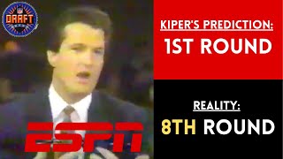 Mel Kipers WORST PREDICTION EVER  1992 NFL Draft [upl. by Joly]